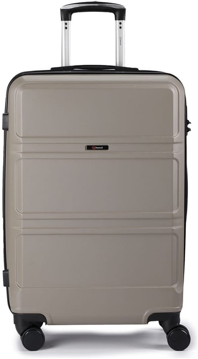 Benzi 5739 4 wielen Trolley M 66 cm - Harde bagage - TSA slot - grau