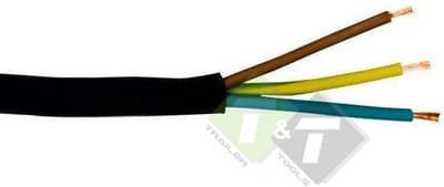 Neopreen kabel 3 bij 1.5mm², per meter