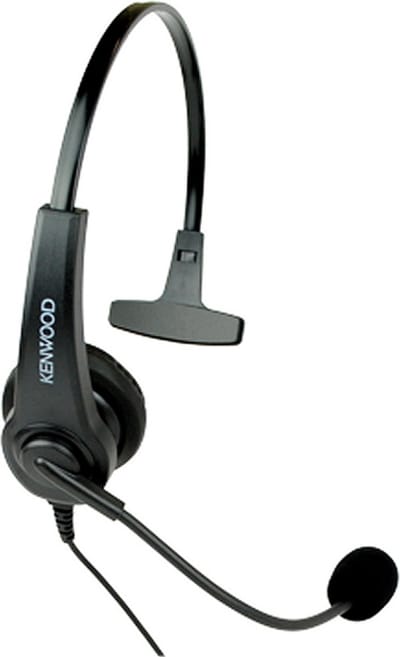 Kenwood Instructie headset KHS-7AC met PTT en VOX