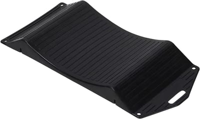 Parkeerblok - Wielstop - Voertuig Stabiliseren - Antislip Rubber - 48 cm - Zwart