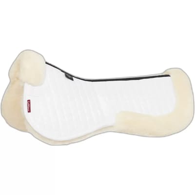 LeMieux Zadelonderlegger Le Mieux Prolambskin White - L | Zadelonderleggers paard