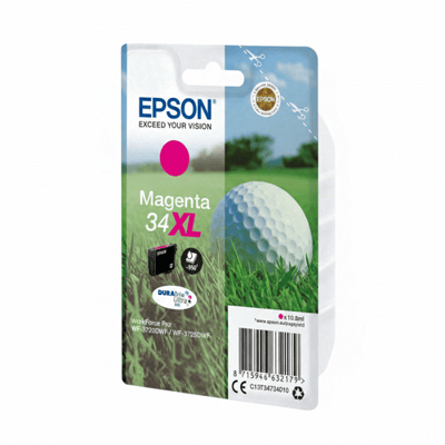 Epson Golf ball 34XL Golfbal DURABrite Ultra afzonderlijke magenta inkt