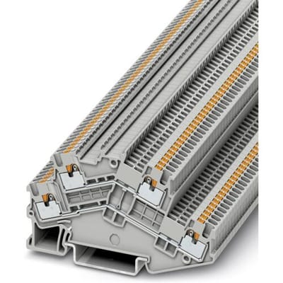 Phoenix Contact 3214657 Klem 2-etages 3.5 mm Snelaansluiting Grijs 50 stuk(s)