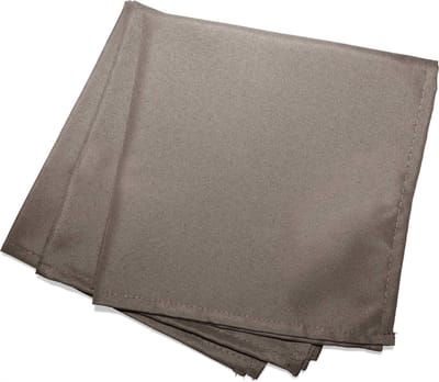 Servetten Essentiel 40x40cm taupe 3 stuks polyester