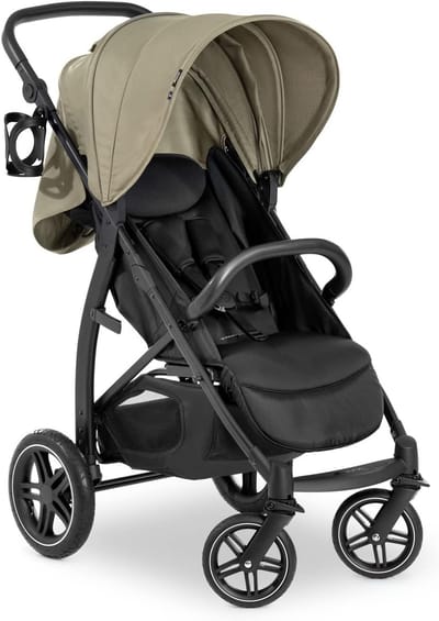 Kinderbuggy - Lichtgewicht Kinderwagen - Comfortabel Reizen - Snel Inklapbaar - Tot 25 kg - Olijfgroen