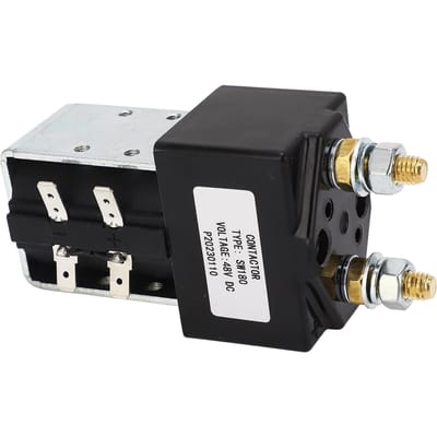 DC Schakelaar Solenoïde Metaallegering Heavy Duty 48V SW180 voor Golfkar Vrachtwagen Heftruck