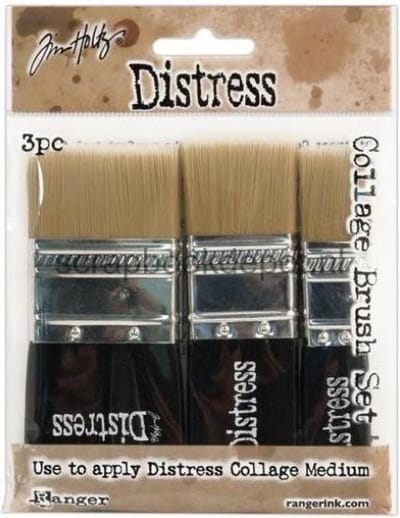 Ranger - Distress collage brush 3 pack assortment