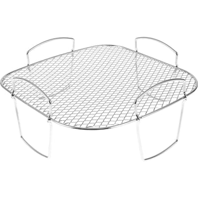Panier de déshydrateur empilable en acier inoxydable 304 pour friteuse à air, trois grilles, accessoires compatibles avec la plupart des friteuses à air white
