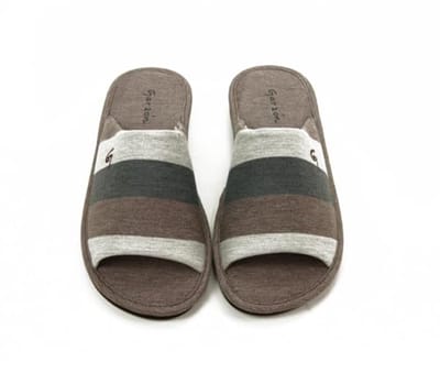 Comfortabele Pantoffels voor Heren – Zachte Stof en Lichte Zool