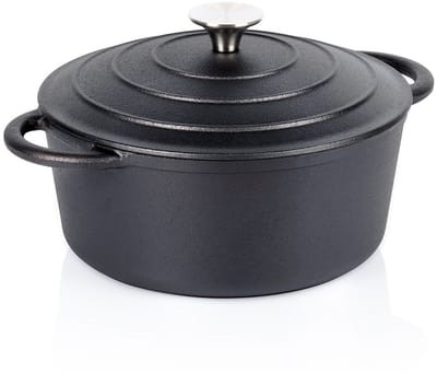 Kookpan met Deksel Gietijzeren CAST LINE 22 cm, 2,6 l - Kookpot - Soeppan