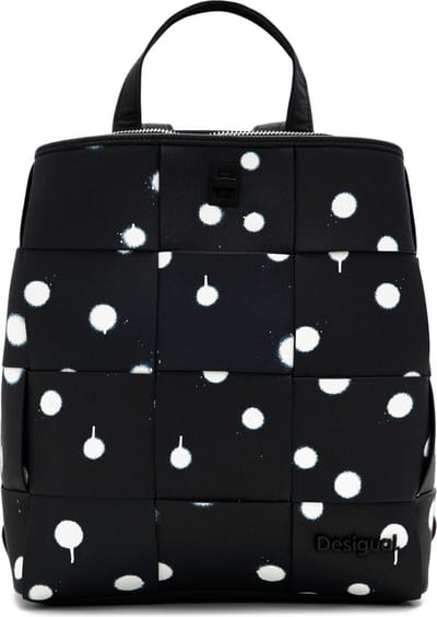 Desigual Vrije tijd rugzak Rugzak New Splatter Sumy Backpack Black Zwart