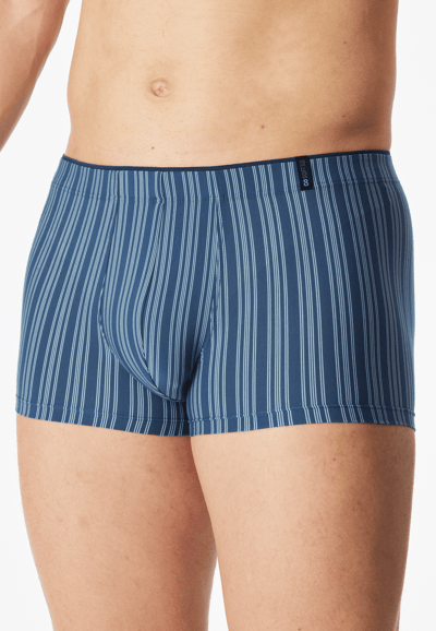 Short met strepen in atlantisch blauw - Long Life Soft 4