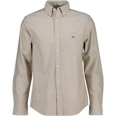 Gant 3000200 Overhemd Met Lange Mouwen Beige S Man