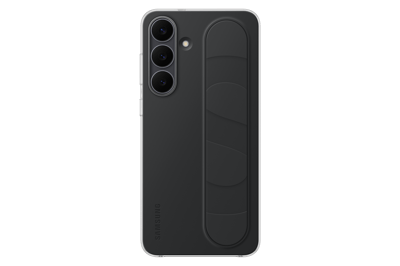 Originele Standing Grip Case voor de Samsung Galaxy S25 FE - Zwart