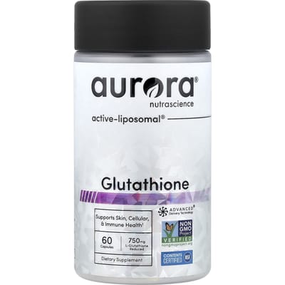 Aurora Nutrascience, Glutathion, 60 Gélules