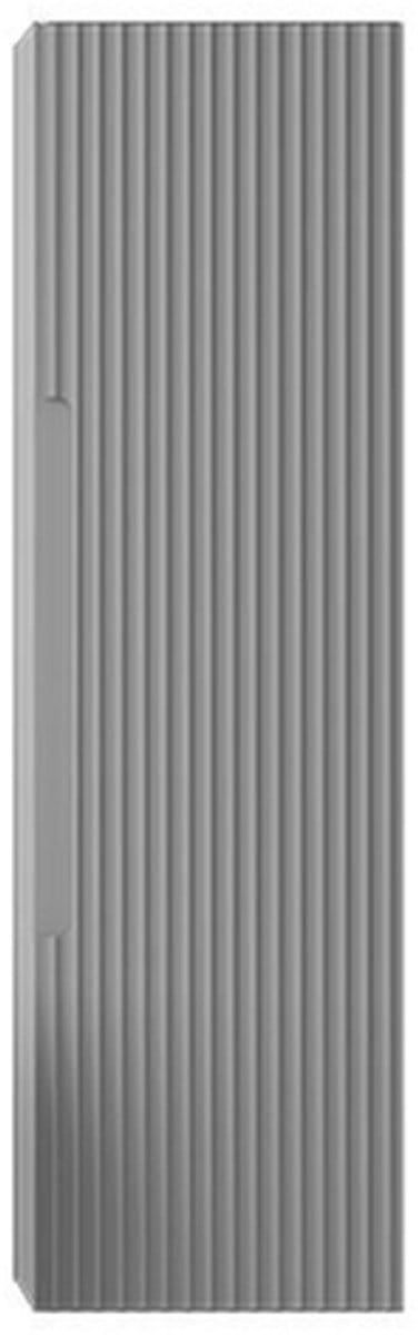 FugaFlow Eccelente Arredo Hoge Kast - 120x34.5x34.5cm - 1 deur - mat greige (grijs) - MDF