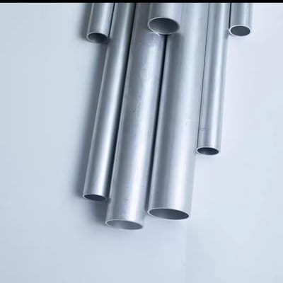 Aluminium Buis - Ronde Pijp - Bouw Projecten - Naadloze Constructie - 500mm Lengte - Zilver