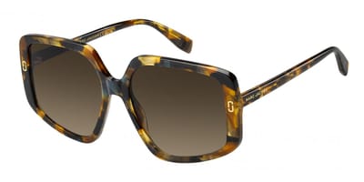Marc Jacobs MJ 1128/S Brown green havana 57/17/140 WOMAN Zonnebrillen