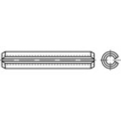 TOOLCRAFT TO-410235 Spanstiften (Ø x l) 4 mm x 60 mm Verenstaal 100 stuk(s)