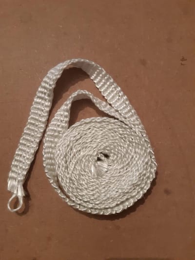 Kachelkoord plat 20 x 3 mm - Extra breed - 2,5 meter