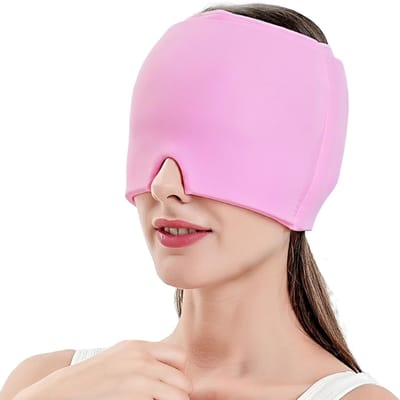 Koelmasker voor Migraine en Hoofdpijn - Dubbelzijdige Gel Therapie Muts