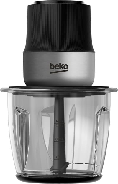 BEKO CHG 81442 BX Hakmachine 400 W RVS (geborsteld), Zwart