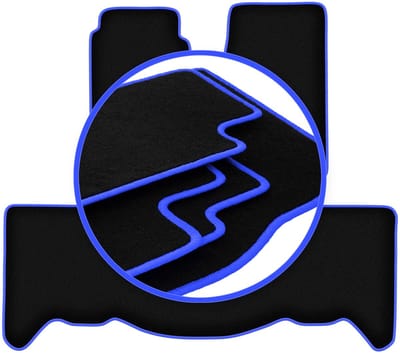 CARLUX-BLUE automatten voor: Jeep Grand Cherokee ZJ off-road (1998-2005)
