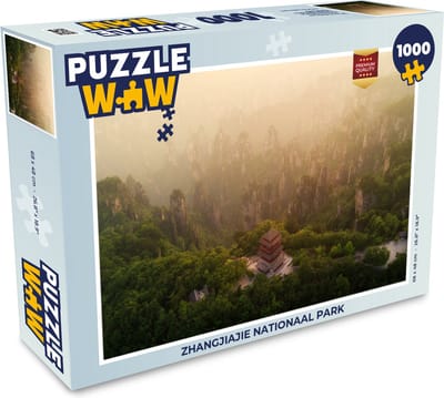 Puzzel Zhangjiajie Nationaal Park - Legpuzzel - Puzzel 1000 stukjes volwassenen