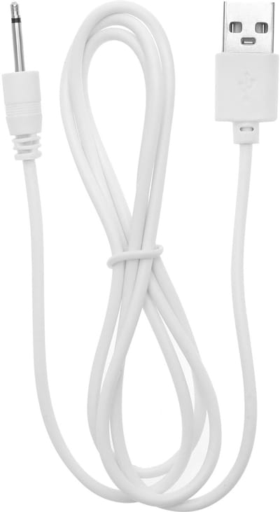 Dailygoody - USB Oplaadkabel - Snelle Oplaadkabel - Wit - USB 2.0 naar 2.5mm - Geschikt voor DC Oplaadpoorten - 1 meter