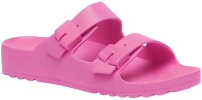 Scholl Badslipper Bahia 2 riemen EVA Vrouwen - Kauwgom