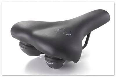 Selle Monte Grappa NEVEA PLUS Zwart Fietszadel