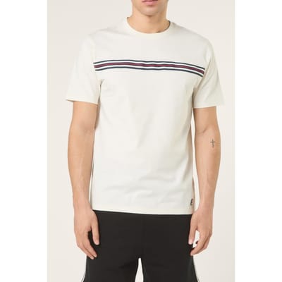 FILA Diecimo Regular Heritage Tape T-shirt Egret Taglia: S | Magliette basic Outlet | Uomo