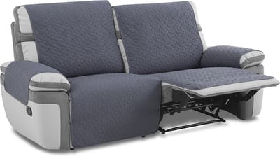 Belmarti Geo Recliner bankbeschermer - 3-zits - 225 cm - Grijs