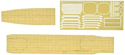Houten Dek Afdichting voor Japanse Marine Vliegdekschip - 1/700 Scale