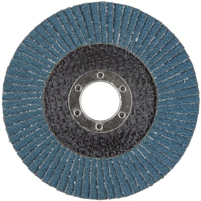 Schuurlamellenplaat Metaal - Schuurschijf Lamellen - Metaal Bewerken - Circonium Korrel 40 - 110x150mm Boring 22mm