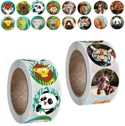 Allecto - Dierenstickers - Zelfklevende etiketten - Hoogwaardig