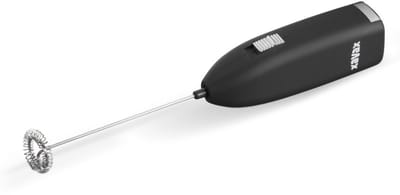 Xavax Elektrische Melkopschuimer Hand-staaf Batterijvoeding Klein Zwart