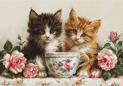 Borduurpakket Luca-S - Morning of the Cats - Ochtend Katjes - BU5070