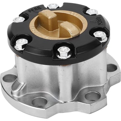 Moyeu de roue libre 43530‑60130 Alliage métallique Structure solide Ensemble de moyeu libre pour Landcruiser 75 76 78 79 105 black