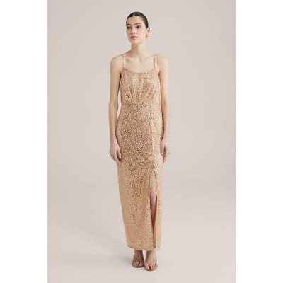WE Fashion Dress Maxi Length Gold Taglia: XS | Maxi abiti Outlet | Donna | Giallo