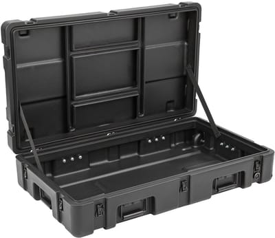 SKB - rSeries 3821-7 - Waterdichte Koffer - Zwart - met Wielen - Leeg