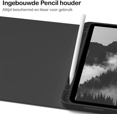 Mobiq - geschikt voor iPad Air (2026) 11 inch M4 Hoes met Toetsenbord - zwart