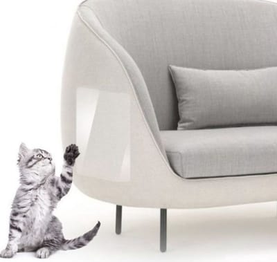 4 XXL Vellen - Anti Krab Meubelbescherming - Bank Beschermer Tegen krabschade - Voor katten en honden - Anti krab Nagels - LOUZIR