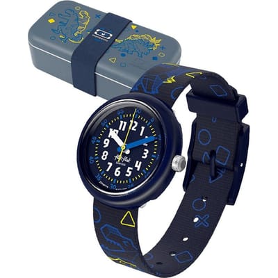 Flik Flak 5+ Power Time FPNP176 Dino Diner Horloge