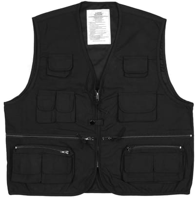 Fostex survival vest (bodywarmer) zwart