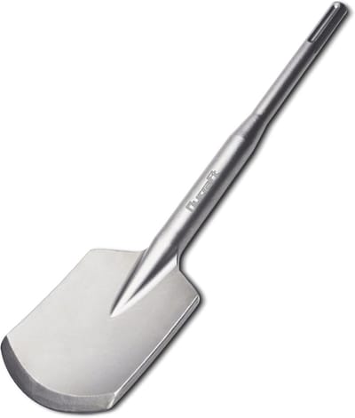 Asfaltbeitel - Sloopbeitel Spade - Sloopwerkzaamheden Uitvoeren - SDS Max Interface - 115 x 460 mm - Grijs