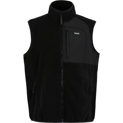 Frankie teddy fleece gilet bodywarmer met rits voor heren