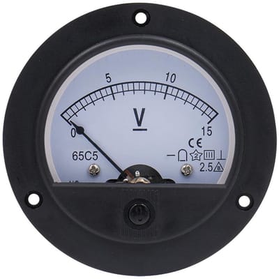 Analoge Voltmeter DC 0-20V Paneelmeter Spanning Volt Meter Nauwkeurig