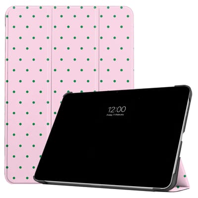 imoshion Tablet Hoes - Geschikt voor Apple iPad Air 5 (2022) / Air 4 (2020) / Air 11 inch (2026) M4 / Air 11 inch (2025) M3 / Air 11 inch (2024) M2 - Design Trifold Bookcase
