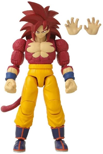 Bandai - Dragon Ball Daima Super Saiyan 4 Goku - 17 cm Star Dragon Figure - SSJ4 Goku Figuur en accessoires - Officieel gelicenseerd Dragon Ball - Action Figure - Speelgoed voor kinderen 4+ - 40737